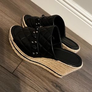 Karl Lagerfeld womens wedges. Great condition!